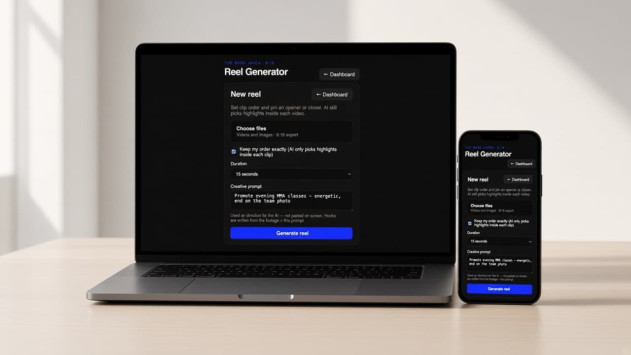 AI-Agents & Automatische Productvideo / Instagram Studio